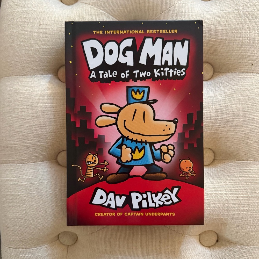Dog‎ Man Series: A Tale of Two Kitties Dav Pilkey (2017, Hardcover) Kids Book